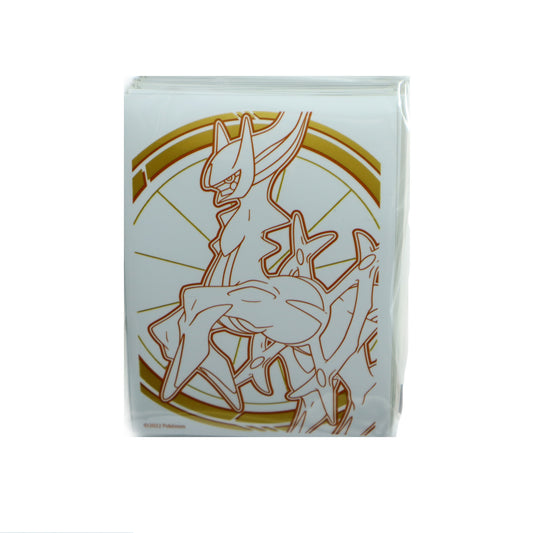 65 ct. Official Pokemon Premium Card Sleeves: Brilliant Stars ETB: Arceus