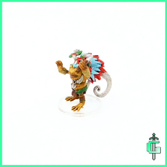 Dungeons and Dragons Icons of the Realms Grung Warband Handpainted Miniature: #5 Gold Grung Elite Warrior