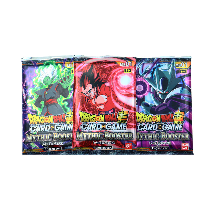 2021 Bandai: Dragon Ball Z Super: Mythic Archive Booster Packs: (3 Pack Bundle) 2021 Bandai: Dragon Ball Z Super: Mythic Archive Booster Packs: (3 Pack Bundle)
