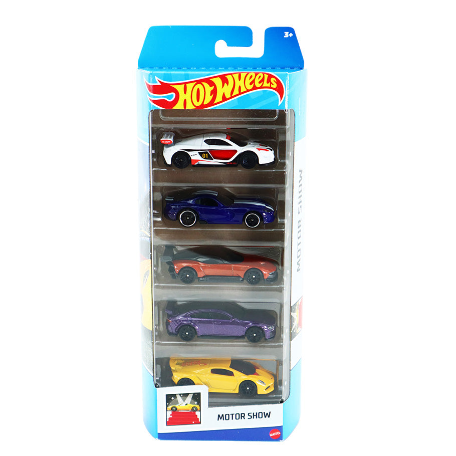 Hot Wheels 5-Pack 2022 Release: Motor Show (HFV80)