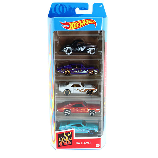 Hot Wheels 5-Pack 2021 Release: HW Flames (GTN48) Box Set