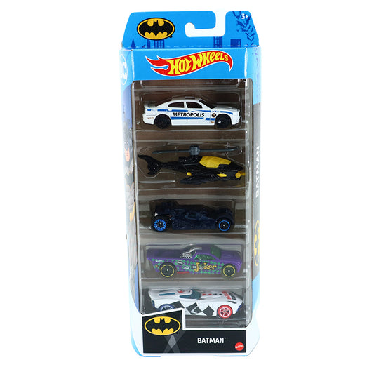 Hot Wheels 5-Pack 2022 Release: Batman (GTN43) Box Set