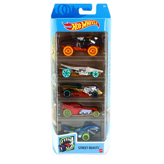 Hot Wheels 5-Pack 2022 Release: Street Beasts (GTN49) Box Set