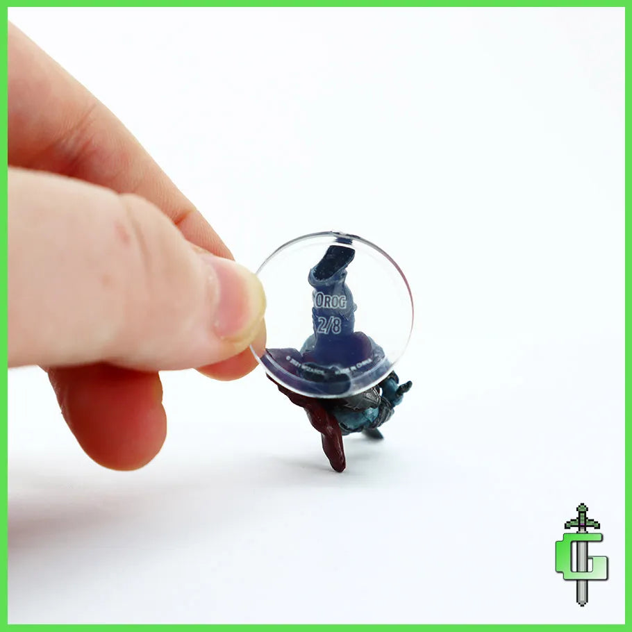 Dungeons and Dragons Icons of the Realms Orc Warband Handpainted Miniature: #2 Orog Base Plate