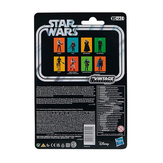 Star Wars Vintage Collection: 3.75" Action Figures: Bib Fortuna Rear Profile of Packaging