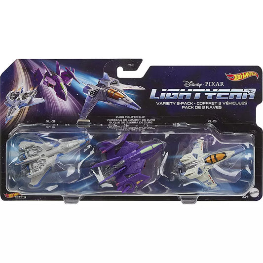 Hot Wheels: Disney Pixar Lightyear: Starship Fleet 3-Pack Blister