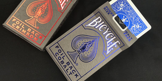 Bicycle Premium Playing Card Deck: Metalluxe Cobalt Blue Finish Rider Back