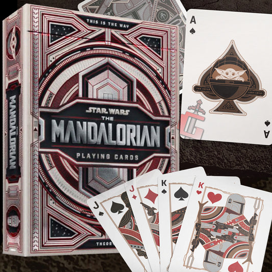Bicycle Premium Playing Card Deck: Theory 11: Starwars Mandalorian Theme