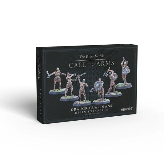 Elder Scrolls Call to Arms: Draugr Guardians Expansion: Unpainted Resin Miniatures