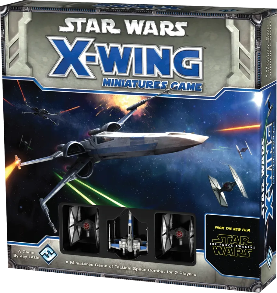 Star Wars X-Wing Miniature Game: The Force Awakens Core Box Set Front Art