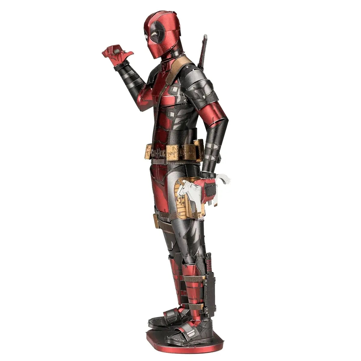 Marvel Official 3D Metal Model Kit: 6in High Detail Deadpool Side Profile