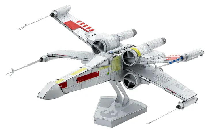 Star Wars Official 3D Metal Model Kit: 5in Premium Series X-Wing Starfighter Front Profile