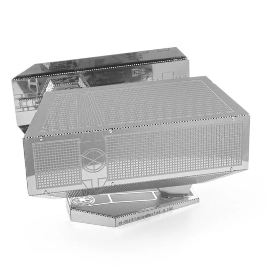 Star Wars Official 3D Metal Model Kit: 4in High Detail Darth Vader's Tie Advanced X1 Side Profile