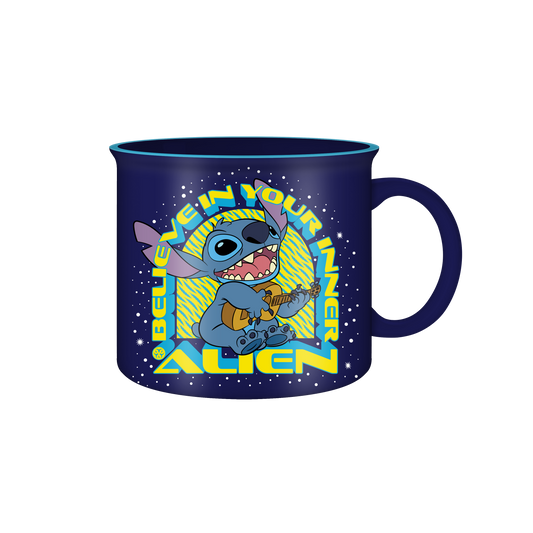 Disney Stitch Inner Alien 20oz Ceramic Camper Mug