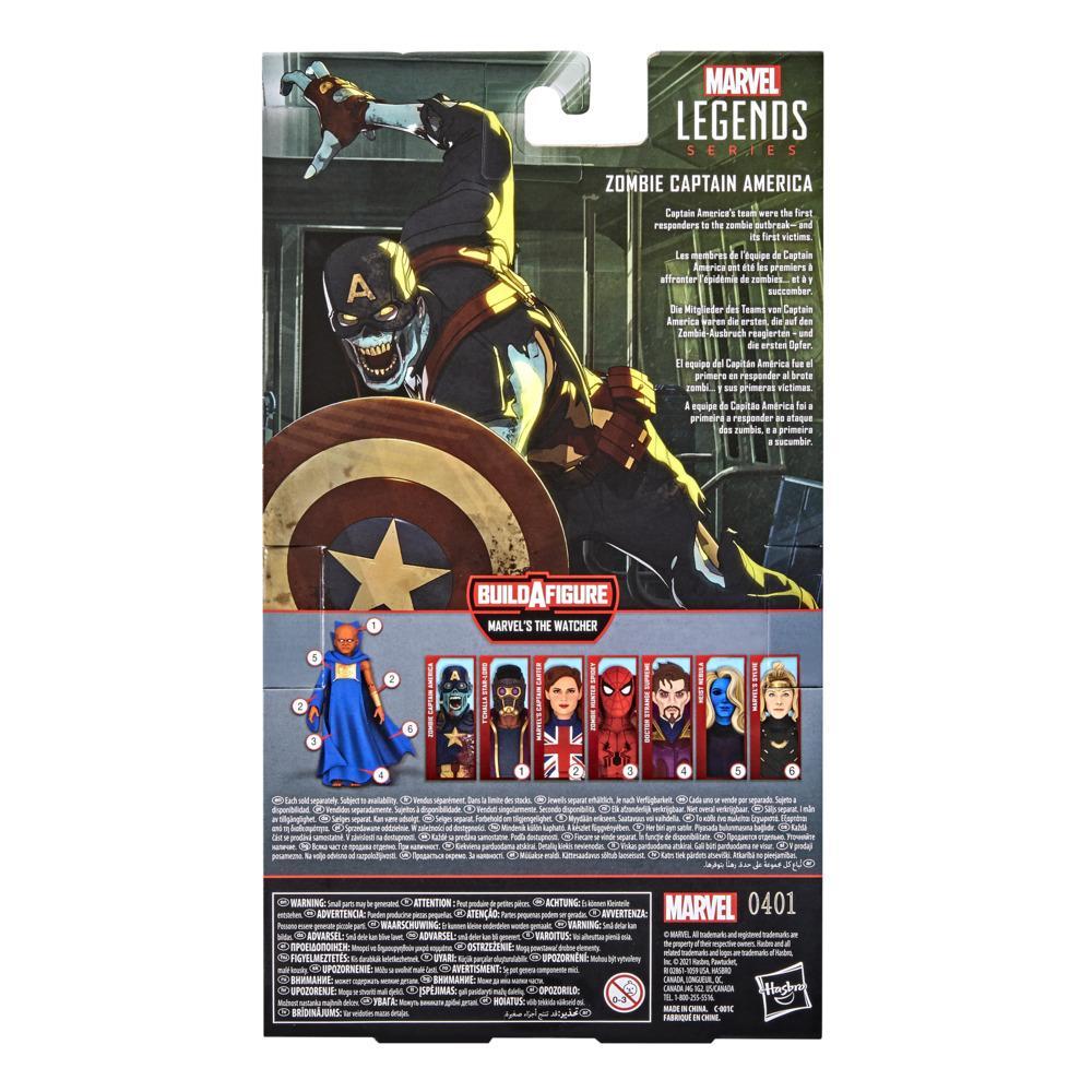 Marvel Legends: What If? Zombie Captain America 6in Action Figure