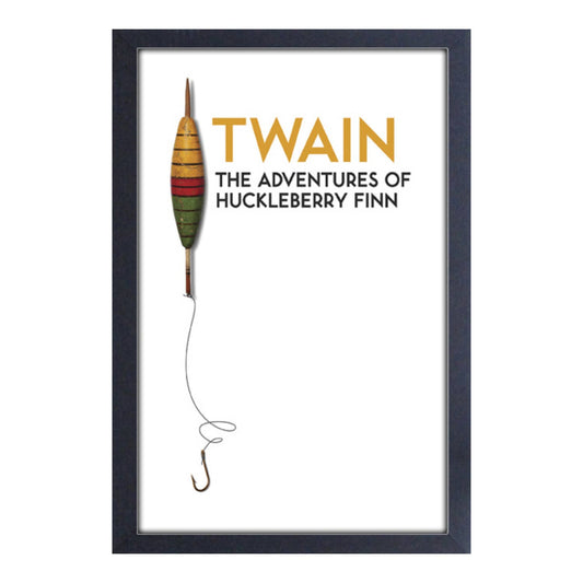 Zanardi - Huckleberry Finn 11" x 17" Framed Print Wall Art