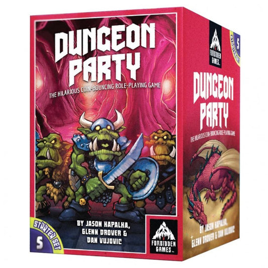 Dungeon Party Starter Pack: Dungeon Crawler Adventure Board Game