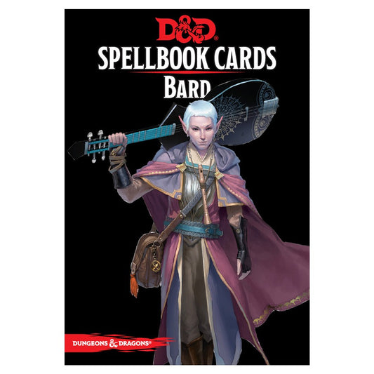 Dungeons and Dragons D&D Spellbook Cards: Bard Deck