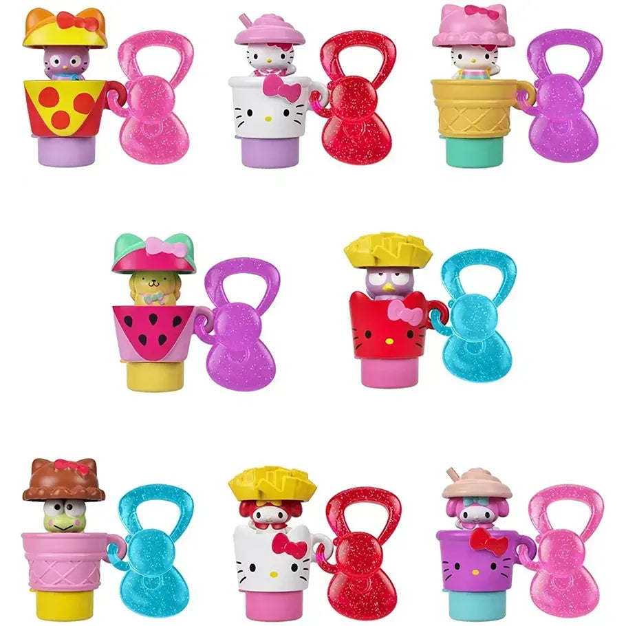 Hello Kitty and Friends Minis Displayed in Full
