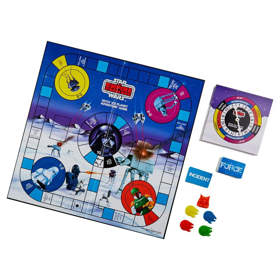 Hoth Ice Planet Adventure Game Board Game on Display