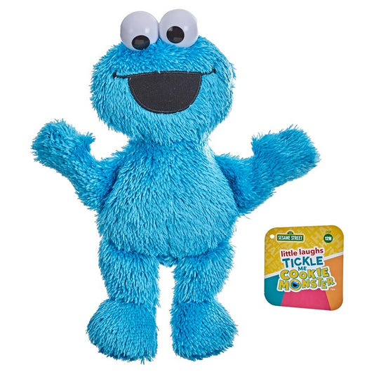 Sesame Street Little Laughs Tickle Me Cookie Monster 10" Plush Toy