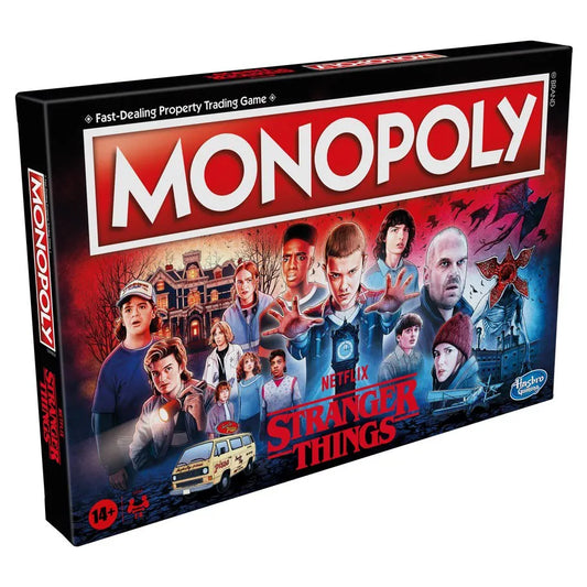 Stranger Things Monopoly Board Game Front of Box