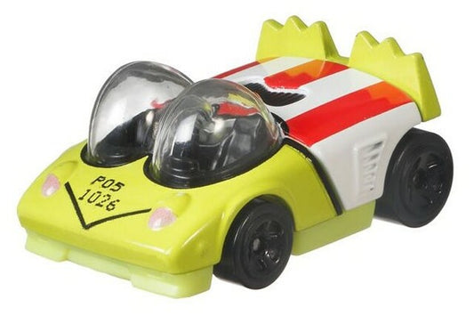 Hot Wheels Character Cars - Keroppi Japanese Animation - Green & White - 1:64 Scale