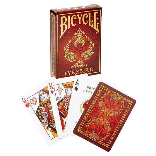 Bicycle Playing Card Deck: Fyrebird Burning Phoenix Theme Deck
