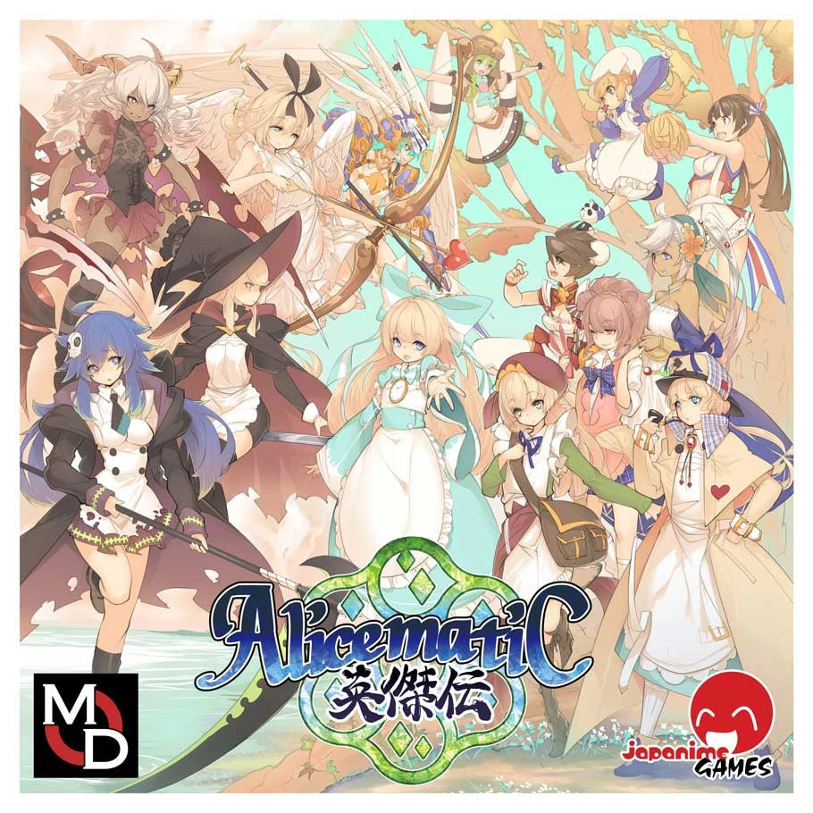 Alicematic Heroes Board Game: Anime-Themed Strategy Game