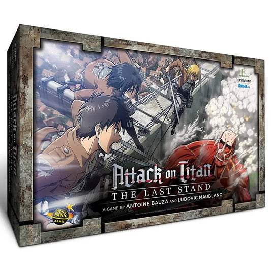 Front Profile Attack on Titan The Last Stand Official Anime Deluxe Board Game Featuring All of the Pieces