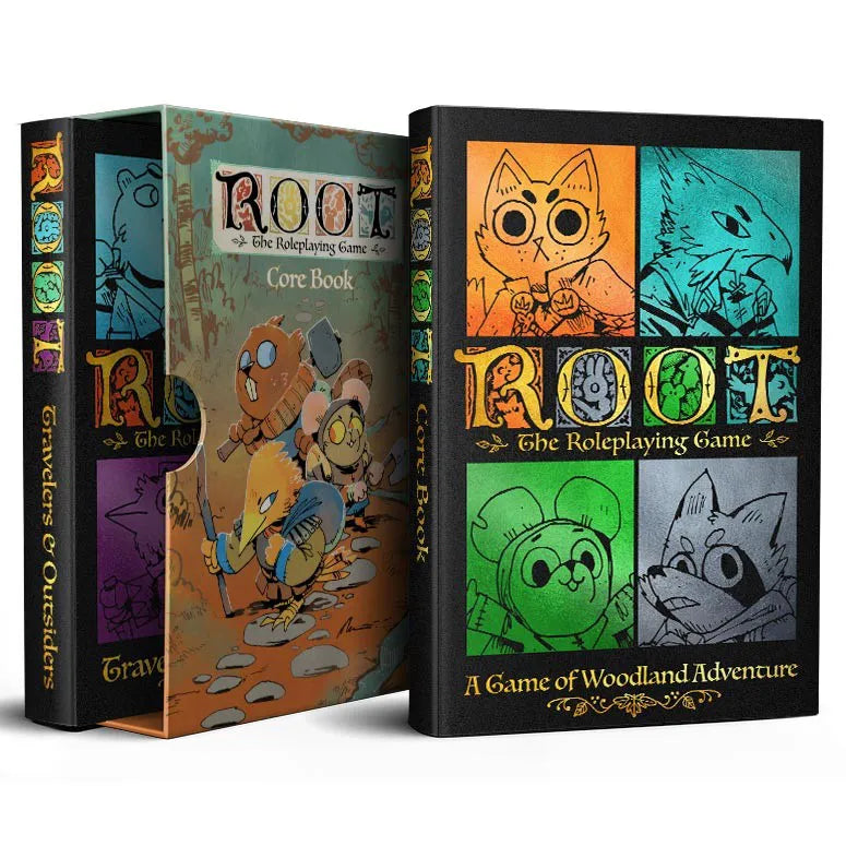 Root RPG Deluxe Collectors Edition: Core Book and Travelers & Outsiders Dual Hardcover Set