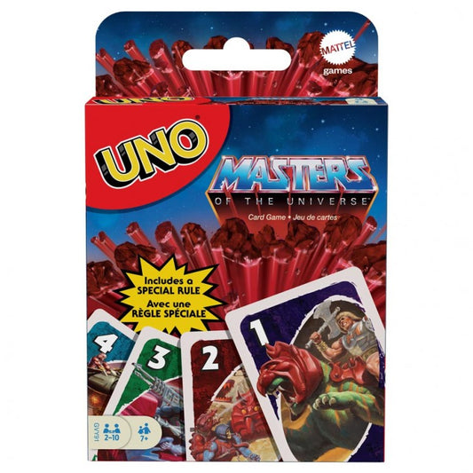 Uno Card Game: Masters of The Universe (MotU) He-Man Edition