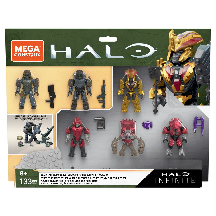 Mega Construx Halo Infinite: Spartan Banished Garrison Pack: 133pcs