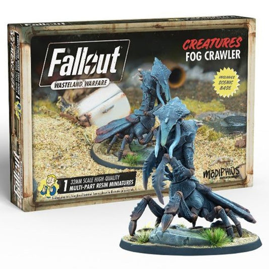 Fallout Wasteland Warfare: Fog Crawler: Roleplaying Resin Miniature Figures