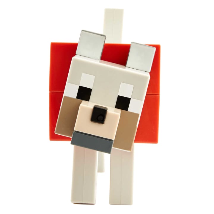 Minecraft Fusion Large Scale Figures: Buildable Action Figure: Wolf