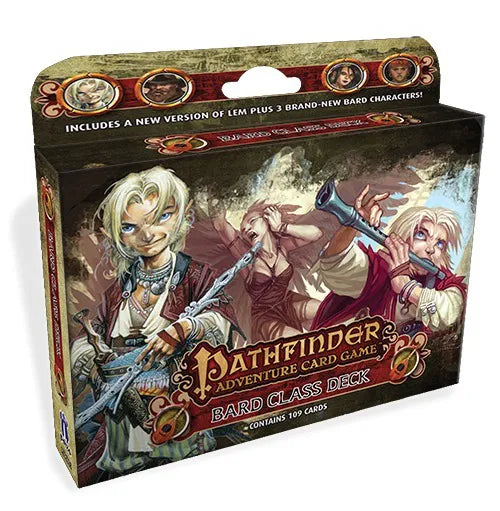 Pathfinder adventure card game bard class deck unopened
