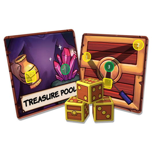 Dungeon Drop: Trials & Tools Mini-Expansion Pack: Rogue-Like Crawler Game