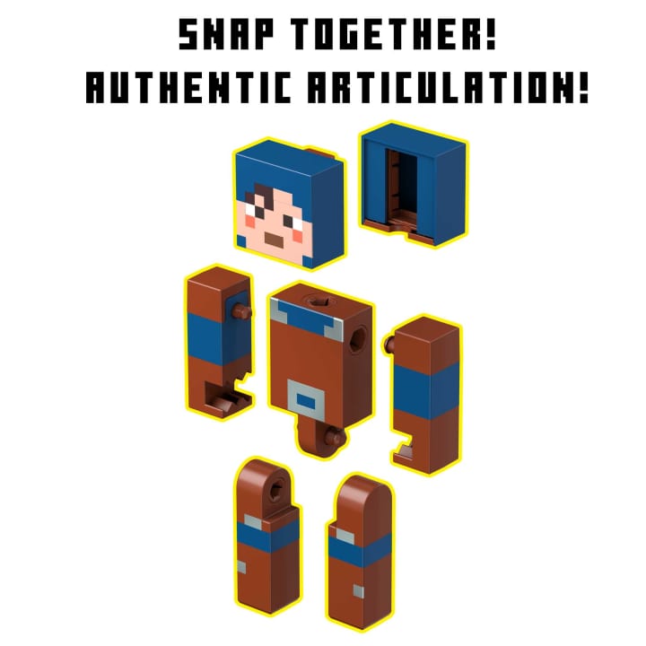 Minecraft Fusion Large Scale Figures: Buildable Action Figure: Hex