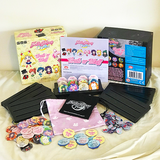 Sailor Moon Crystal Anime Series Official Board Game: Truth or Bluff