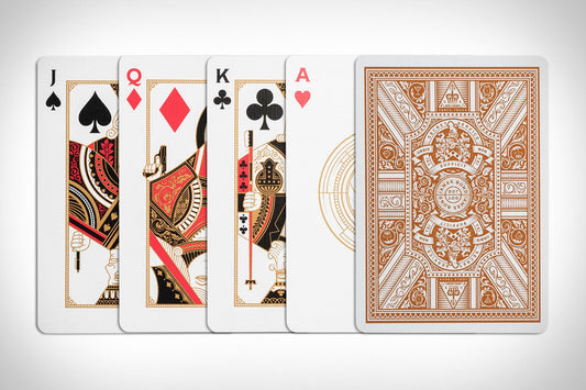 Bicycle Premium Playing Card Deck: Theory 11: James Bond 007 Gilded Embossed Cards