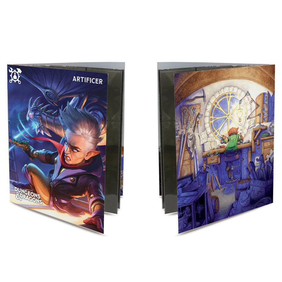 Artificer Official D&D Character Folio Portfolio Organizer Folder