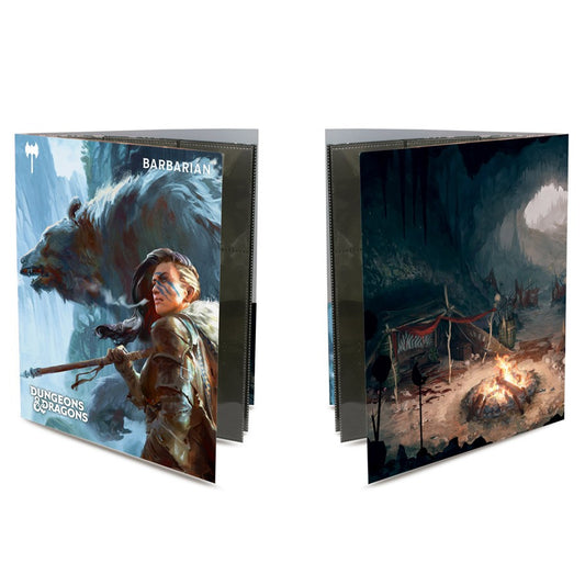 Barbarian Official D&D Character Folio Portfolio Organizer Folder