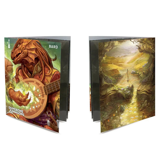 Barb Official D&D Character Folio Portfolio Organizer Folder