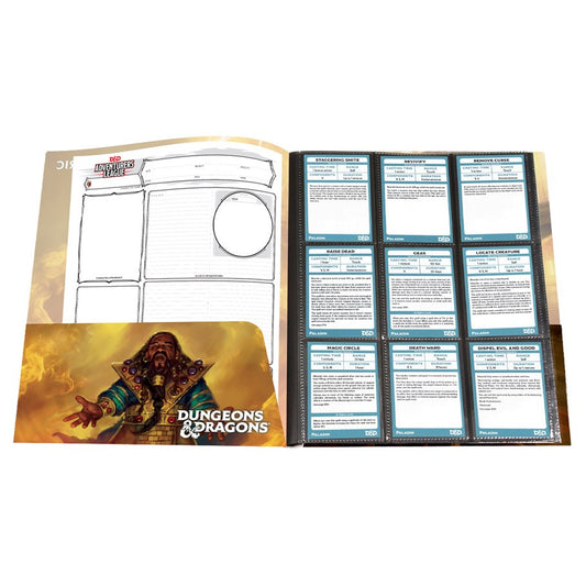 Cleric Official D&D Character Folio Portfolio Organizer Folder