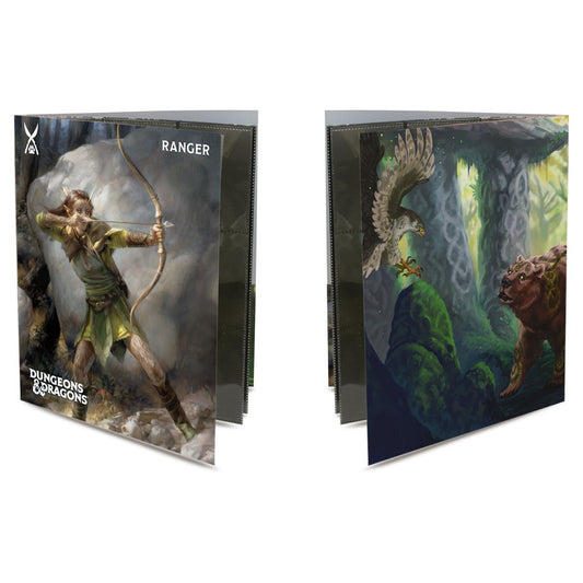 Ranger Official D&D Character Folio Portfolio Organizer Folder