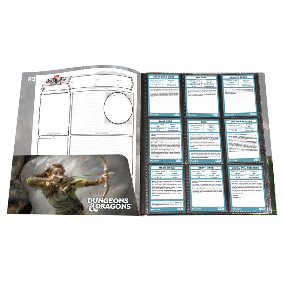 Ranger Official D&D Character Folio Portfolio Organizer Folder