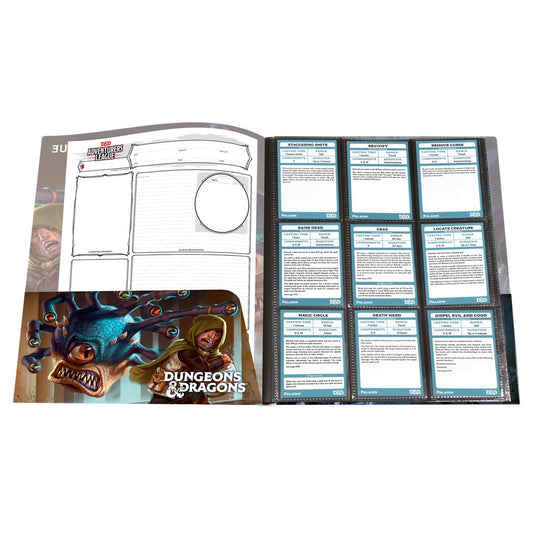 Rogue Official D&D Character Folio Portfolio Organizer Folder
