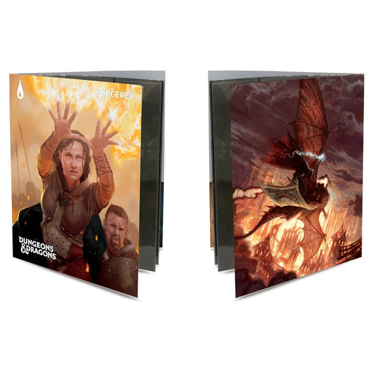 Sorcerer Official D&D Character Folio Portfolio Organizer Folder