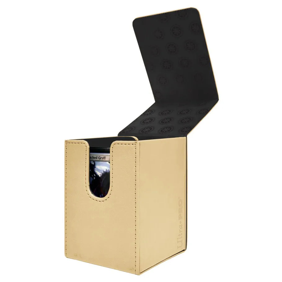 Magic The Gathering Plains Mana Alcove Deck Storage Box Made by Ultra Pro Opened and on Display