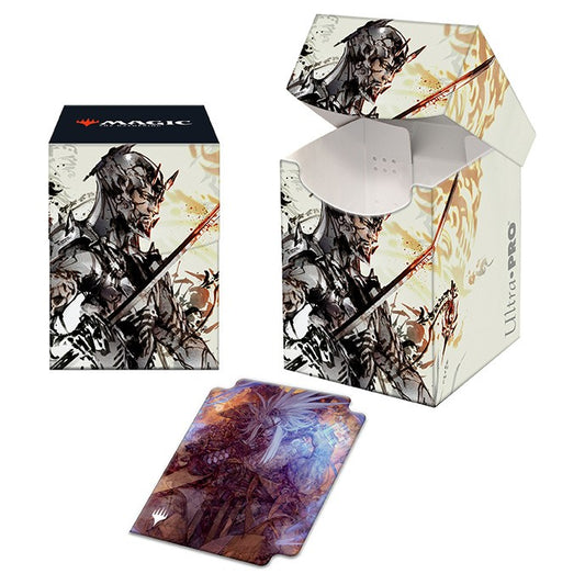 Magic The Gathering Kamigawa: Ninja Satoru Umezawa Full View Hinged Deck Box